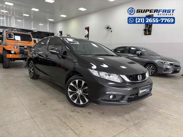 Carro Honda Civic 2015 LXR 2.0 i-VTEC (Aut) (Flex)