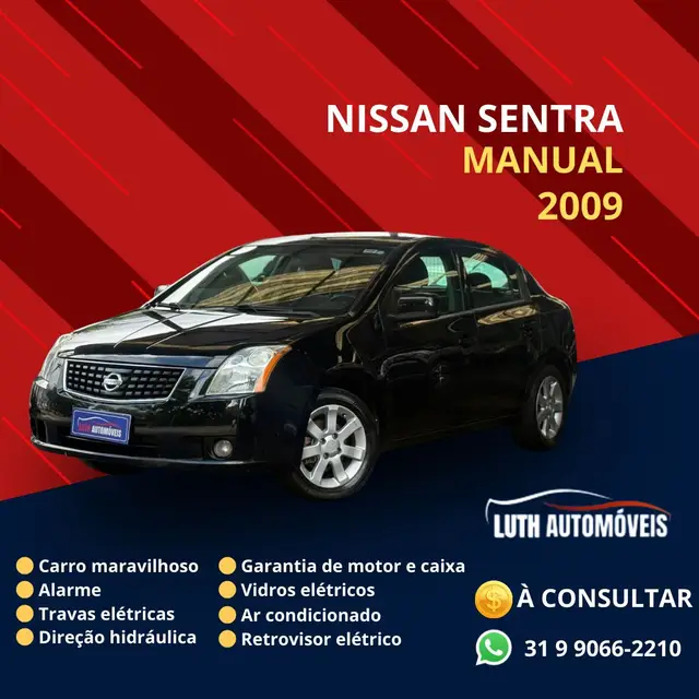 Carro Nissan Sentra 2009 S 2.0 16V (flex) (aut)