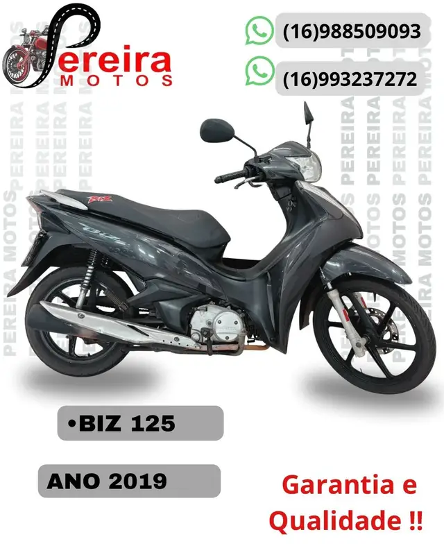 Moto Honda Biz 125i 2019 Flex