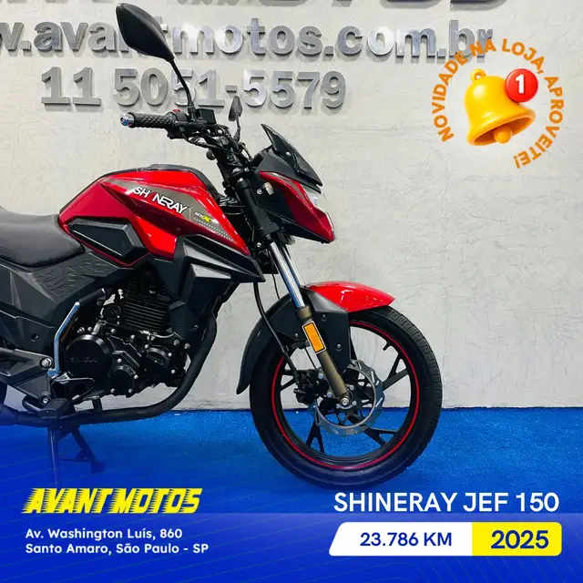 Moto Shineray JEF 150 2025 S