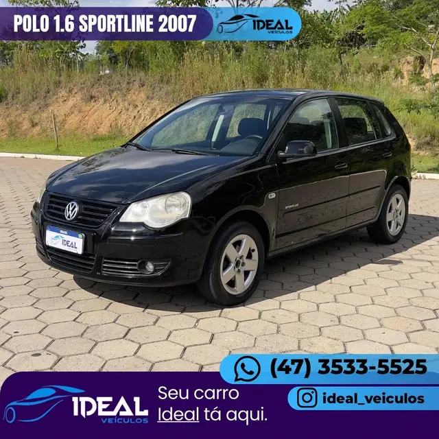 Carro Volkswagen Polo 2007 Hatch. Sportline 1.6 8V (Flex)
