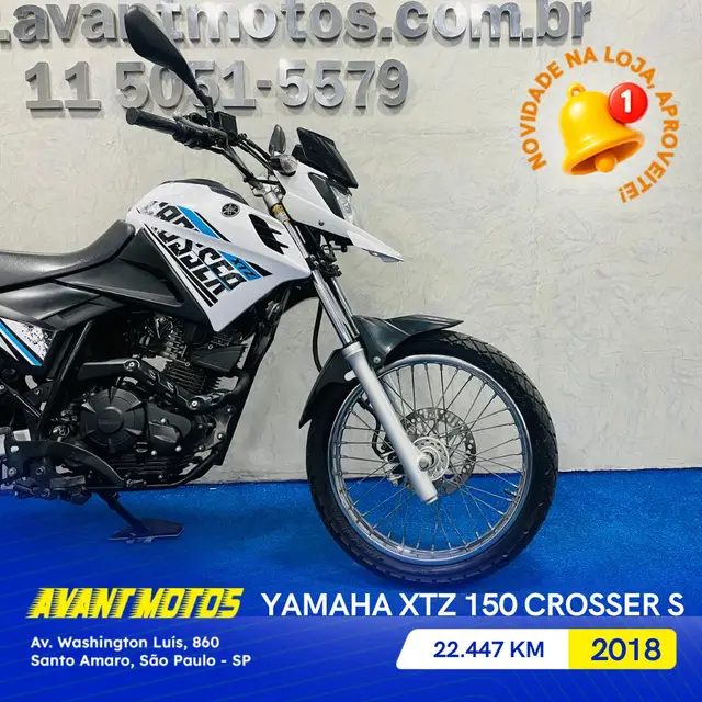 Moto Yamaha XTZ 150 Crosser 2018 S