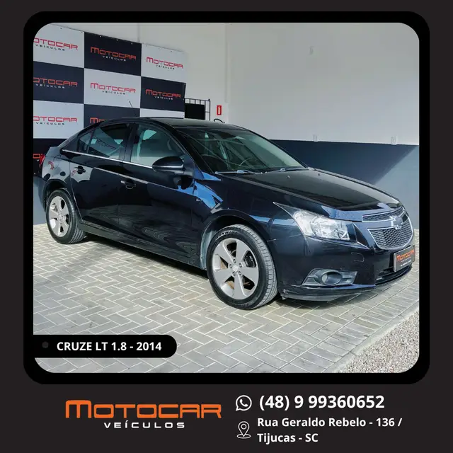 Carro Chevrolet Cruze 2014 LT 1.8 16V Ecotec (Flex)