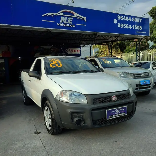 Carro Fiat Strada 2020 Hard Working 1.4 (Flex) (Cabine Simples)
