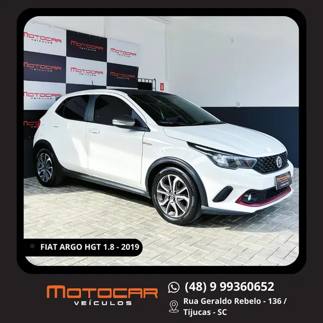 Carro Fiat Argo 2019 HGT 1.8 E.Torq (Flex)