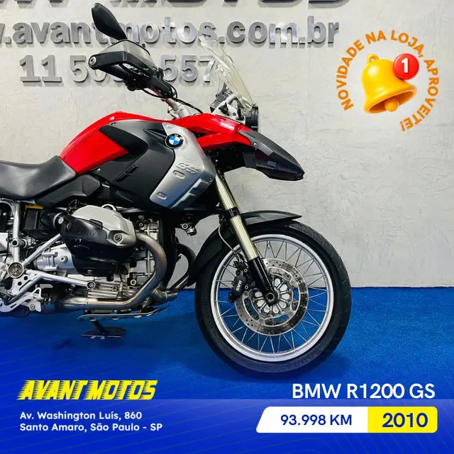 Moto BMW R 1200 2010 Gs (Standard 30Anos)