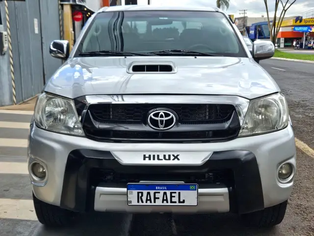 Carro Toyota Hilux Cabine Dupla 2009 Hilux SRV 4x4 3.0 (cab. dupla)