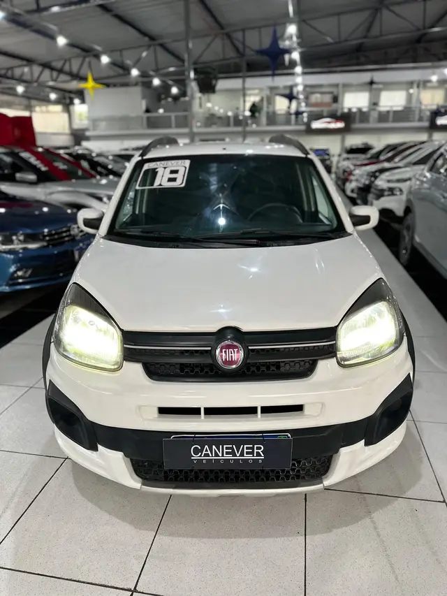 Carro Fiat Uno 2018 Way 1.0 Firefly (Flex)