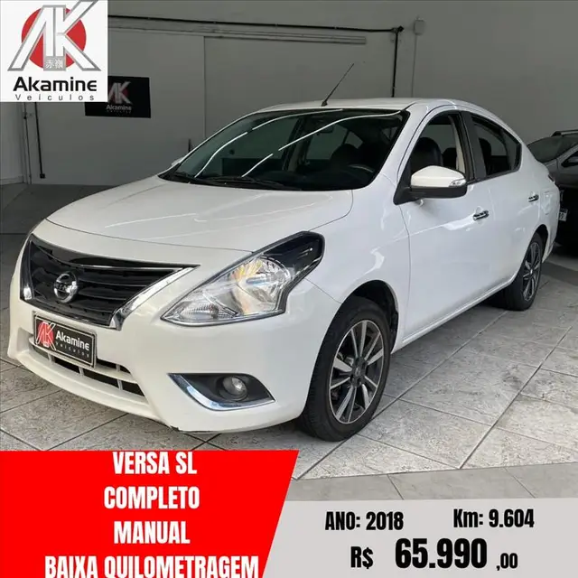 Carro Nissan Versa 2018 1.6 16V SL FlexStart (Flex)