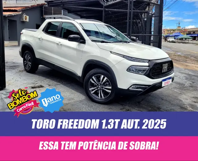 Carro Fiat Toro 2025 Freedom 1.3 Turbo 270