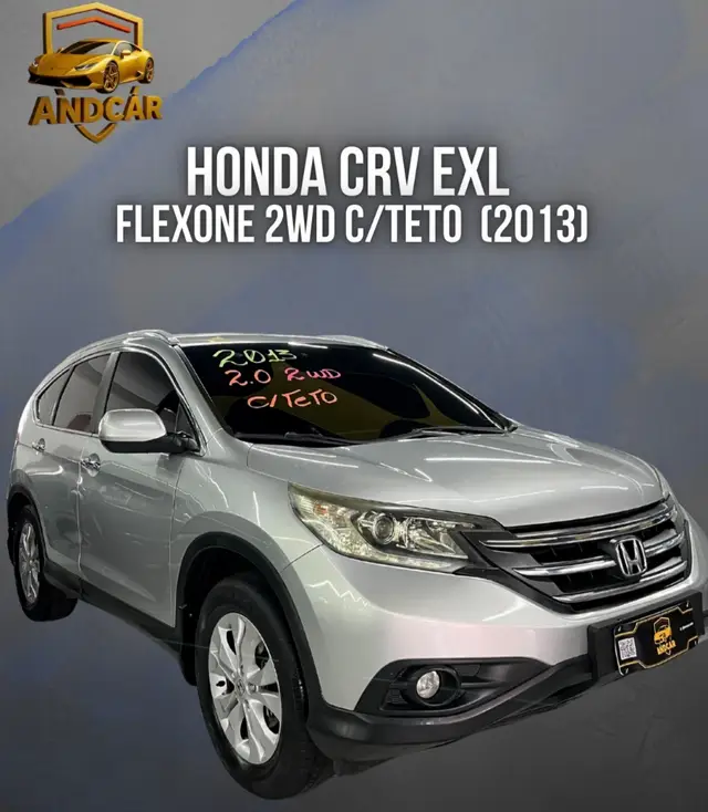 Carro Honda CR-V 2013 EXL 2.0 16v 4x4 Flexone (Aut)