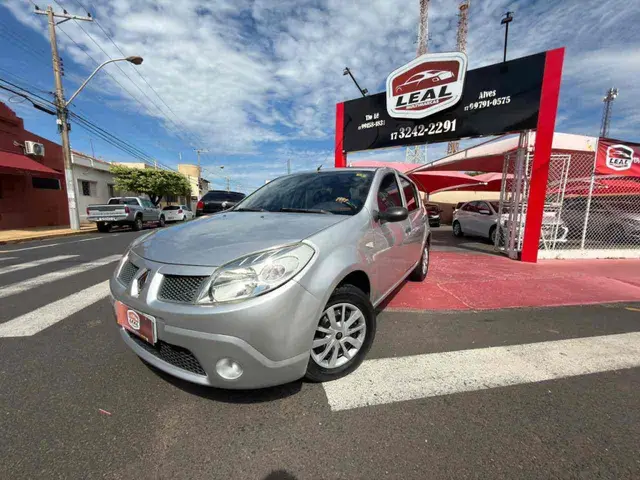 Carro Renault Sandero 2009 Authentique 1.0 16V (flex)