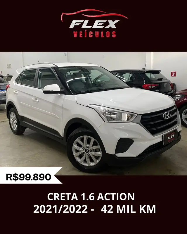 Carro Hyundai Creta 2022 Action 1.6