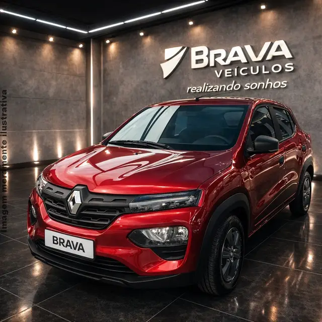 Carro Renault Kwid 2025 Zen 1.0 12v SCe (Flex)