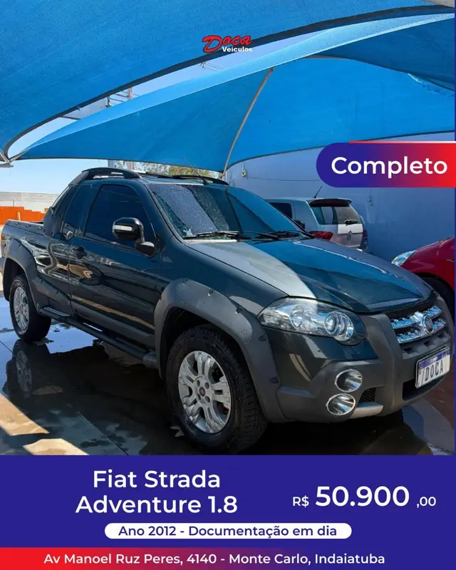 Carro Fiat Strada 2012 Adventure 1.8 16V (Flex) (Cabine Estendida)
