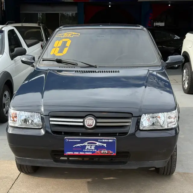 Carro Fiat Uno Mille 2010 Fire Economy 1.0 (Flex) 2p