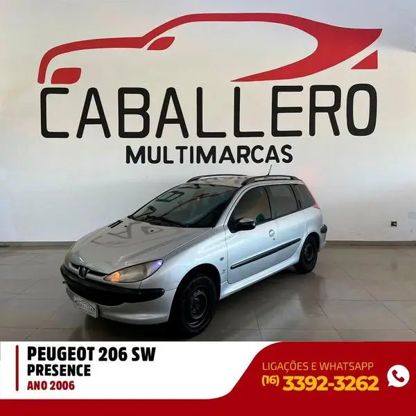 Carro Peugeot 206 SW 2006 Presence 1.6 (flex)