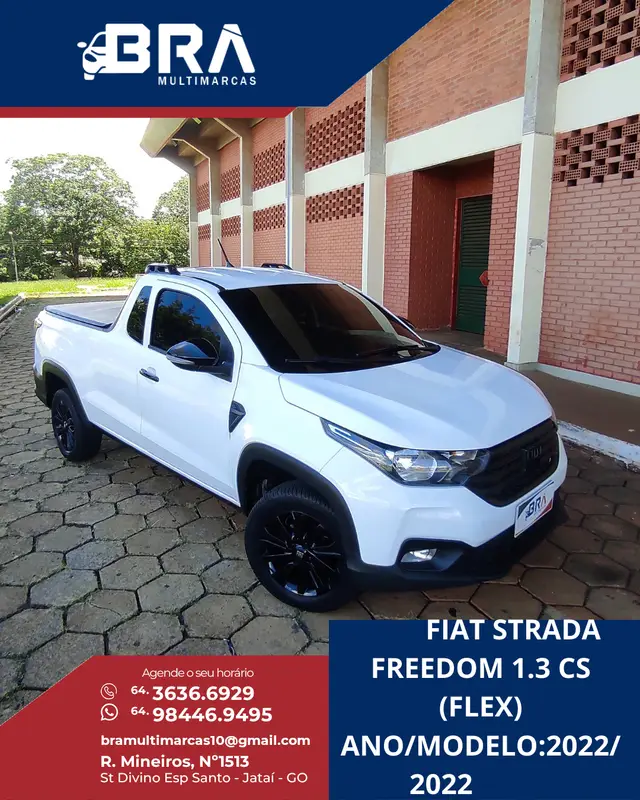 Carro Fiat Strada 2022 Freedom 1.3 CS (Flex)