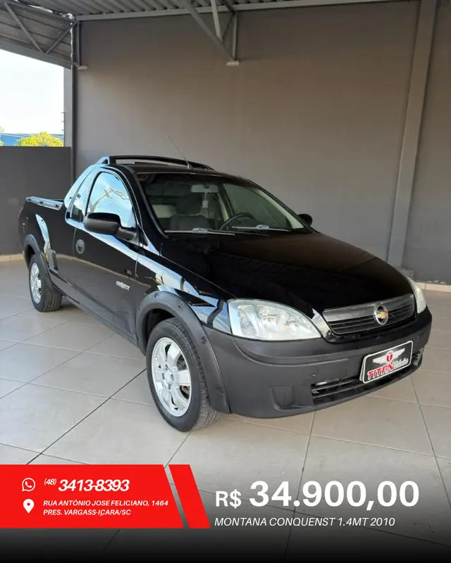 Carro Chevrolet Montana 2010 Conquest 1.4 (Flex)