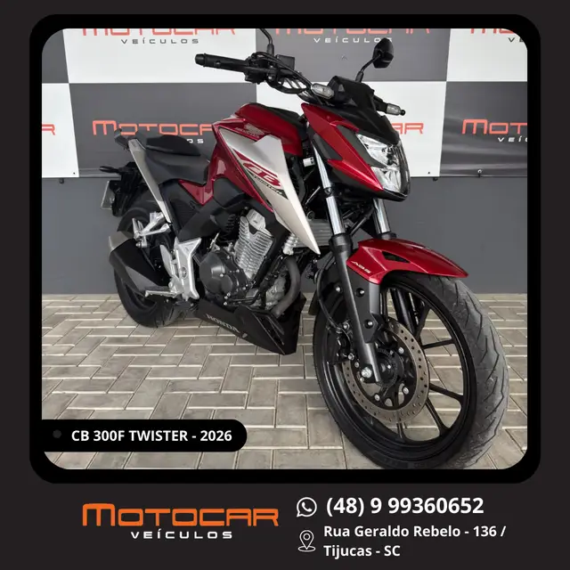 Moto Honda CB 300F Twister 2026 ABS