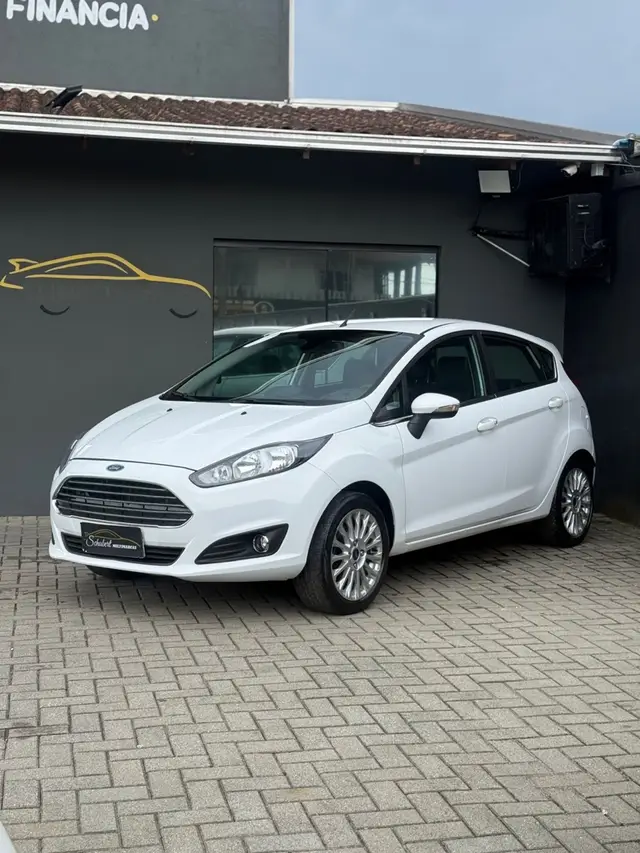 Carro Ford New Fiesta Hatch 2017 New Fiesta Titanium Plus 1.0 EcoBoost PowerShift