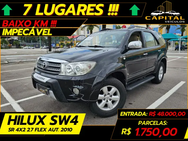 Carro Toyota Hilux SW4 2010 SR 4x2 2.7 VVT-i (aut)