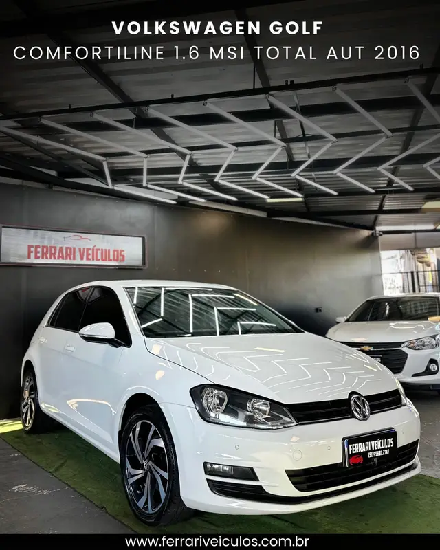 Carro Volkswagen Golf 2016 Comfortline 1.6 MSI (Aut) (Flex)