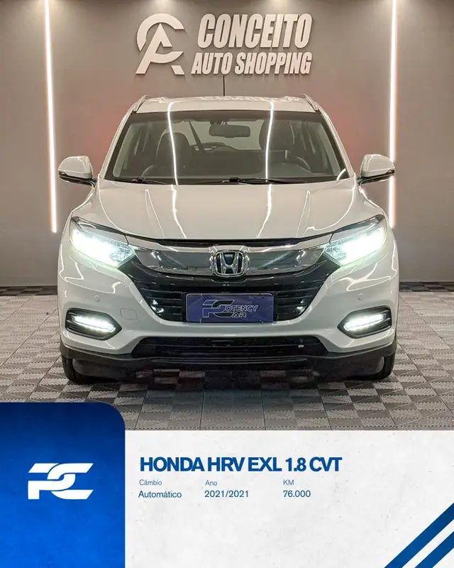 Carro Honda HR-V 2021 EXL 1.8