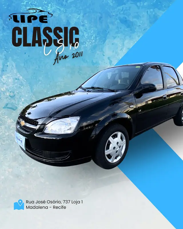Carro Chevrolet Classic 2011 1.0 VHC (Flex)