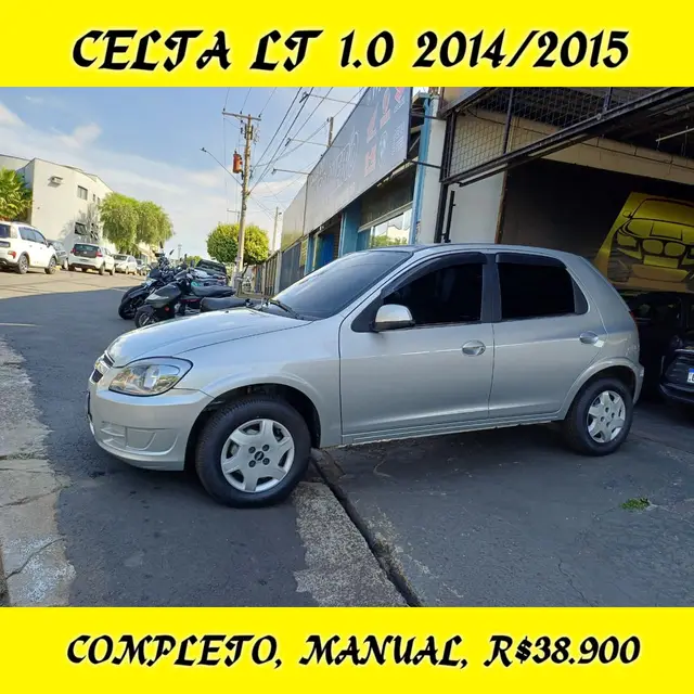 Carro Chevrolet Celta 2015 LT 1.0 (Flex)