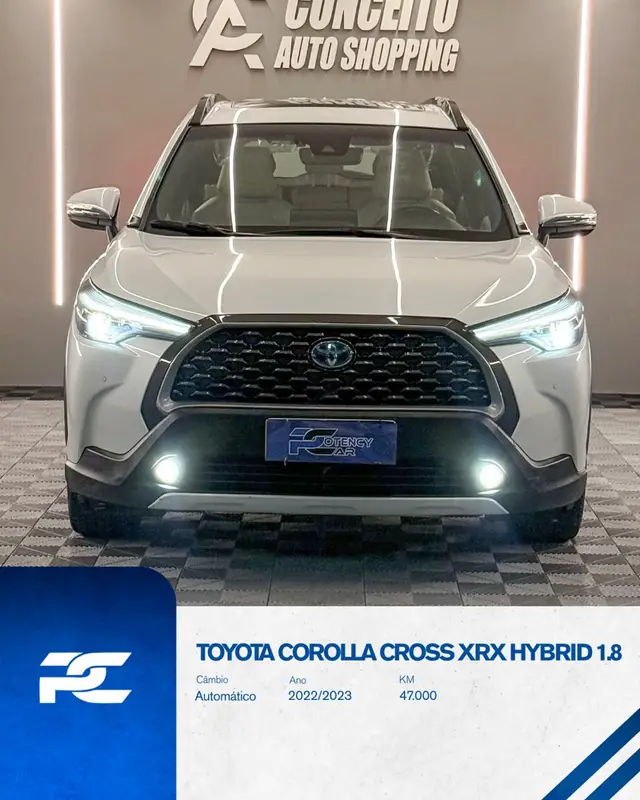 Carro Toyota Corolla Cross 2023 XRX Hybrid 1.8 (flex) (Aut)