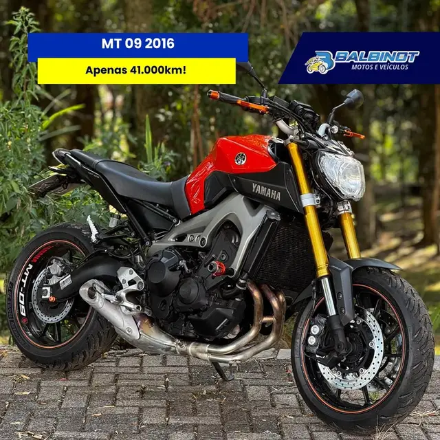 Moto Yamaha MT-09  2016 ABS