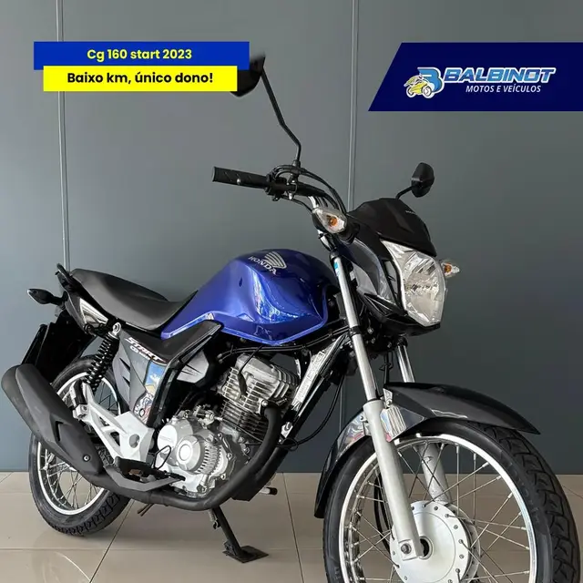 Moto Honda CG 160 2023 Start