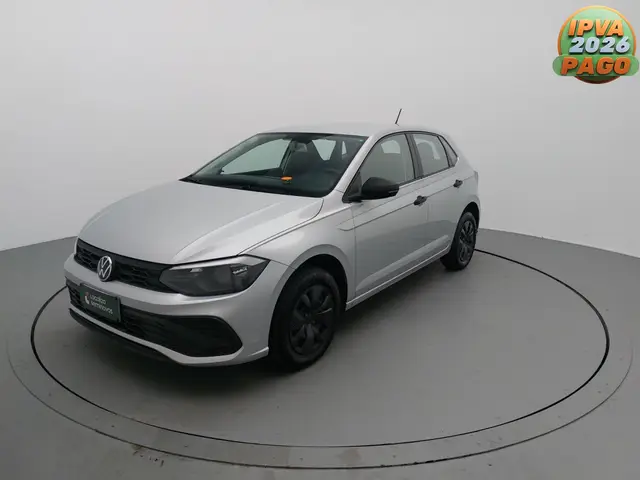 Carro Volkswagen Polo 2025 Track 1.0 Flex 12V 5p