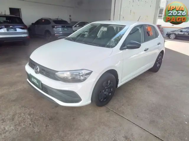 Carro Volkswagen Polo 2025 Track 1.0 Flex 12V 5p