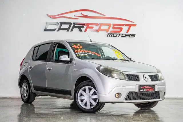 Carro Renault Sandero 2010 Privilège 1.6 8V Hi-Torque (flex)