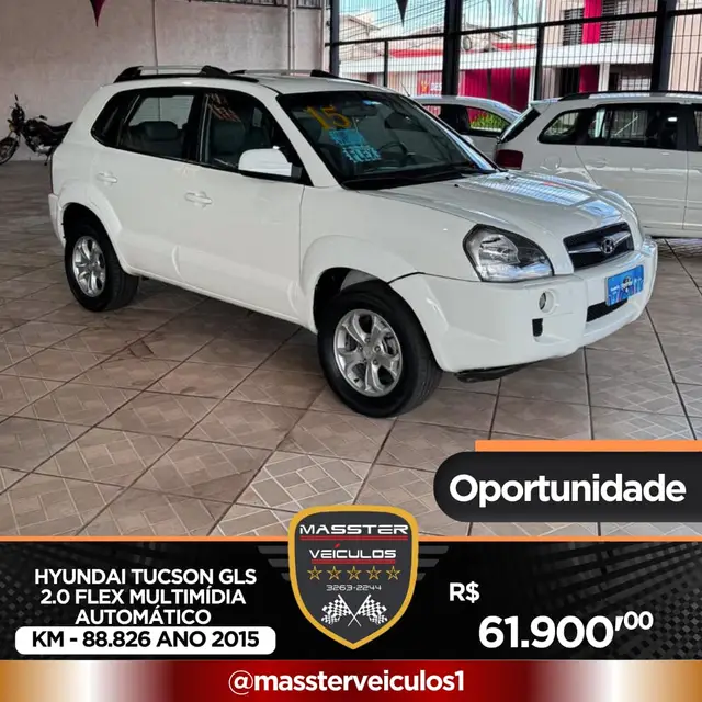 Carro Hyundai Tucson 2015 GLS 2.0L 16v (Flex) (Aut)