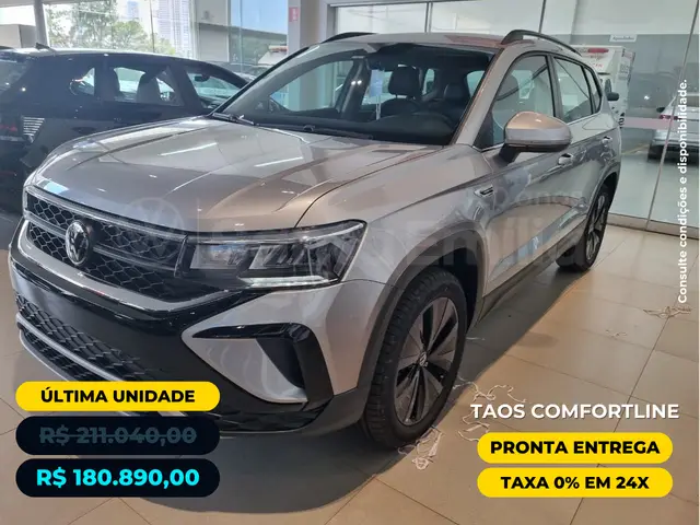 Carro Volkswagen Taos 2025 Comfortline 1.4 TSI