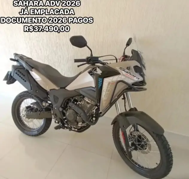 Moto Honda XRE Sahara 300 2026 Adventure