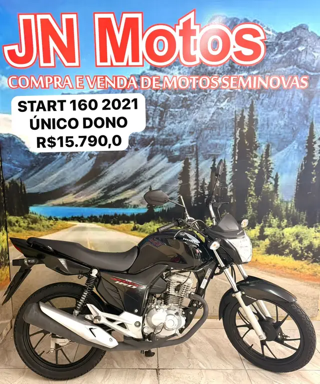 Moto Honda CG 160 2021 Start
