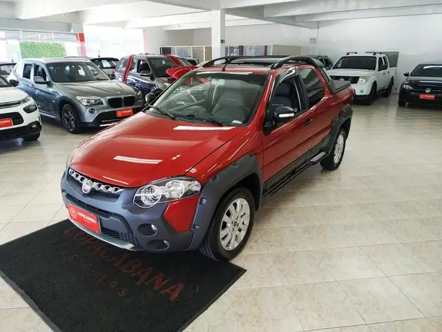 Carro Fiat Strada 2016 Adv.Ext./ Ext. 1.8 LOCKER Flex CD