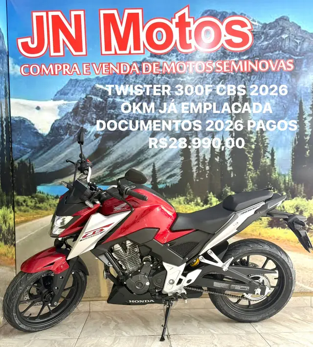 Moto Honda CB 300F Twister 2026 CBS