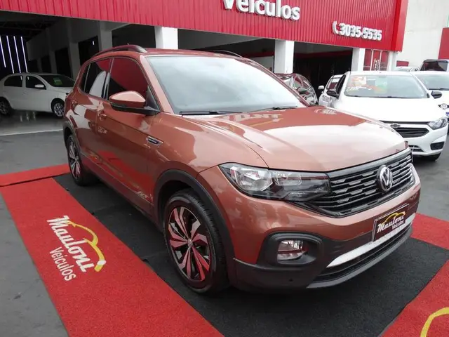 Carro Volkswagen T-Cross 2021 1.0 200 TSI Comfortline (Aut) (Flex)
