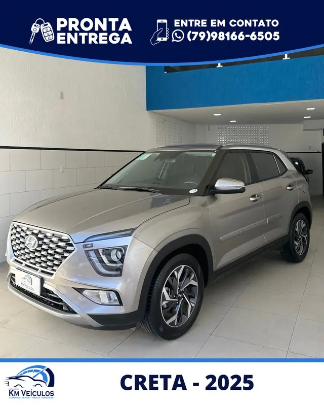 Carro Hyundai Creta 2025 Limited 1.0 Turbo (Aut) (Flex)