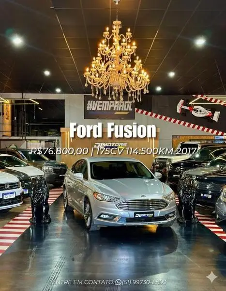 Carro Ford Fusion 2017 2.0 16V Hybrid Titanium (Aut)