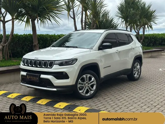 Carro Jeep Compass 2022 Longitude 1.3 T270 (Aut) (Flex)