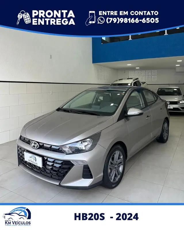 Carro Hyundai HB20S 2024 Comfort 1.0 (Flex) (Aut.)