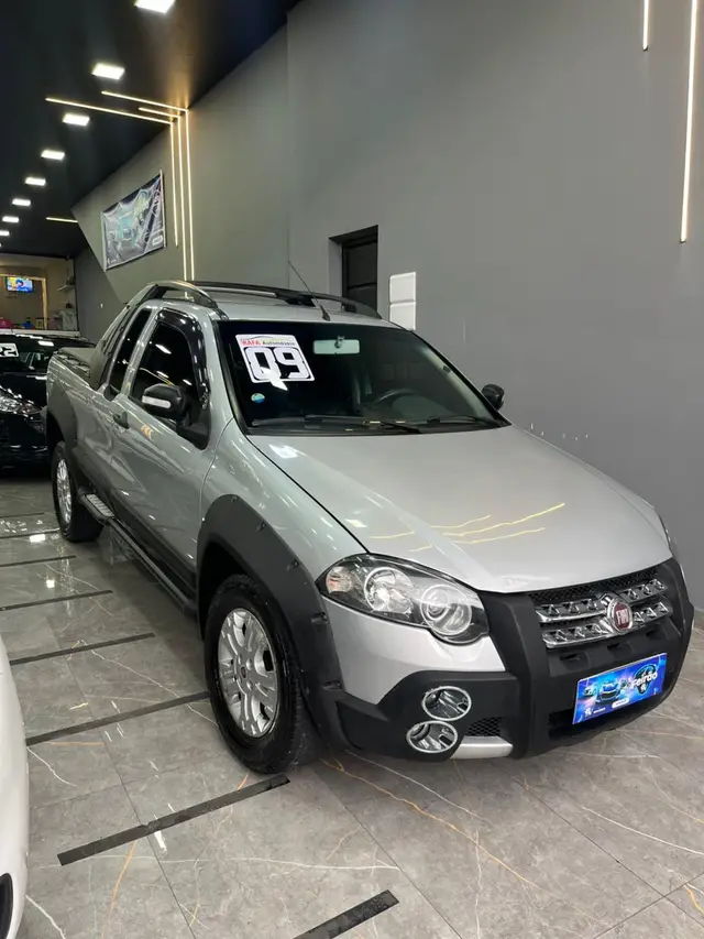 Carro Fiat Strada 2009 Adventure 1.8 8V (Flex) (Cabine Dupla)