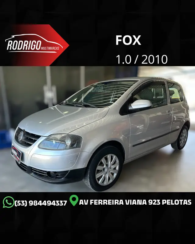 Carro Volkswagen Fox 2010 1.0 8V (Flex) 2p