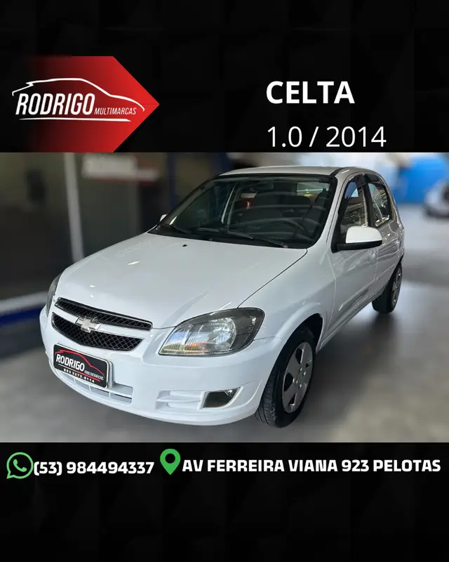 Carro Chevrolet Celta 2014 LT 1.0 (Flex)